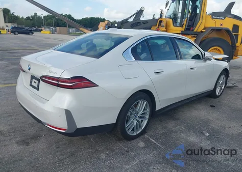 2025 BMW 530 I from USA, damaged, VIN WBA43FJ08SCU57776